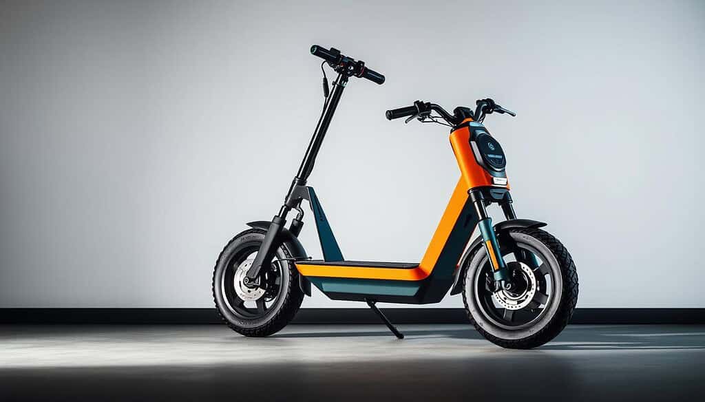 dual motor electric scooter