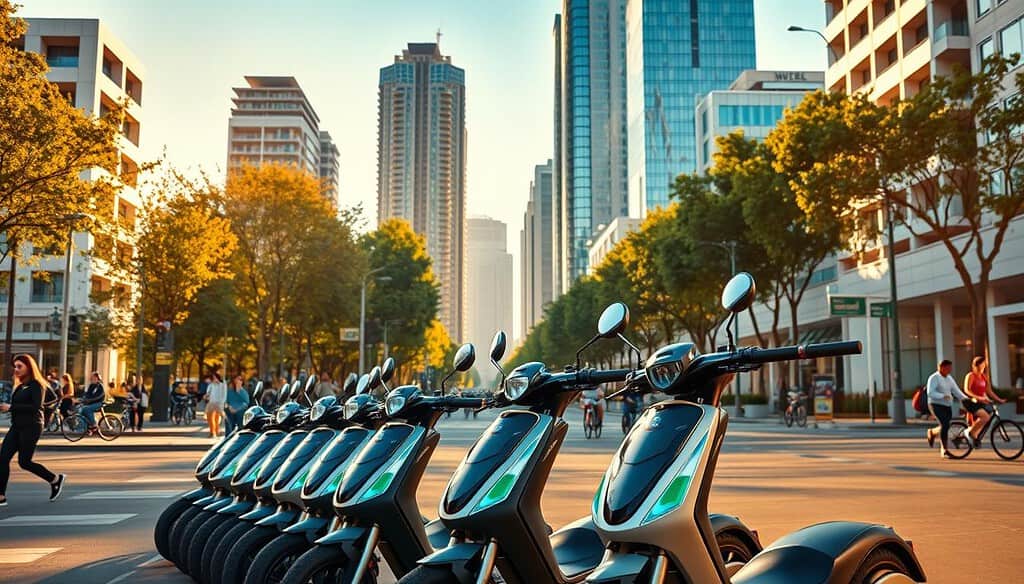 eco-friendly electric scooters
