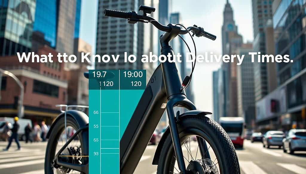 electric bike delivery timeline