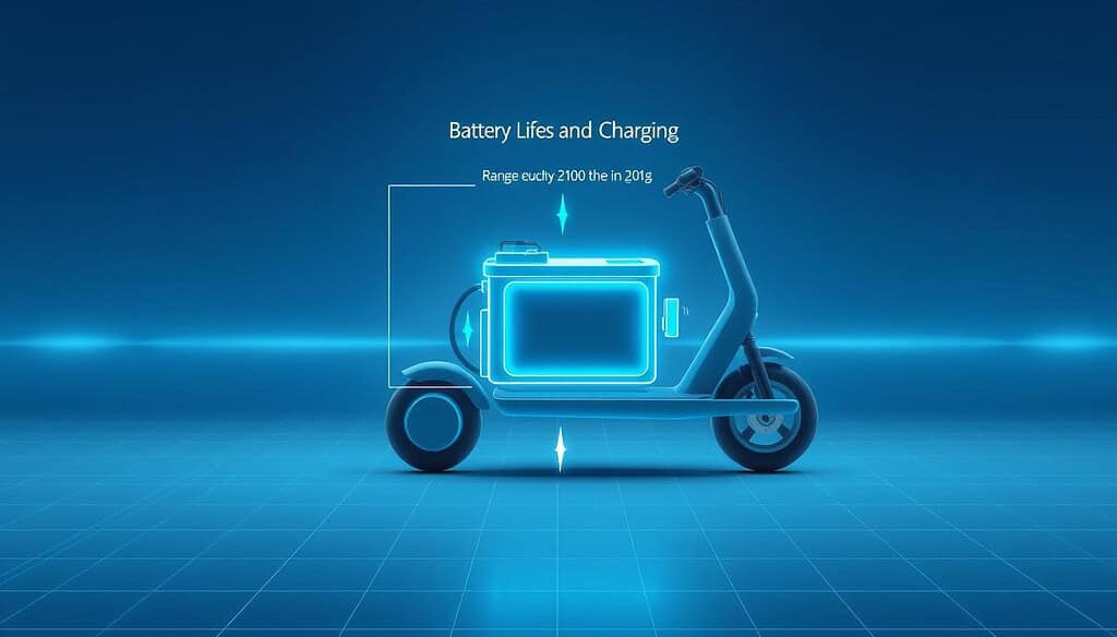 electric scooter battery range