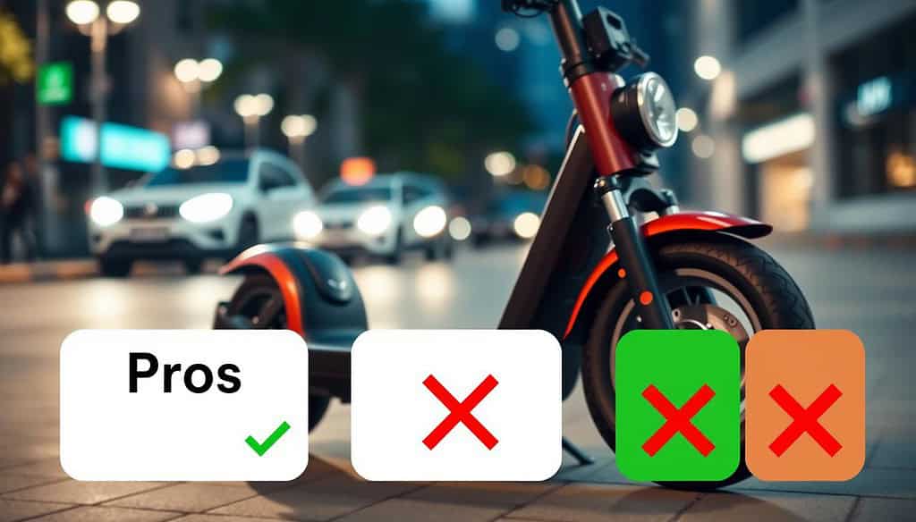 electric scooter pros and cons