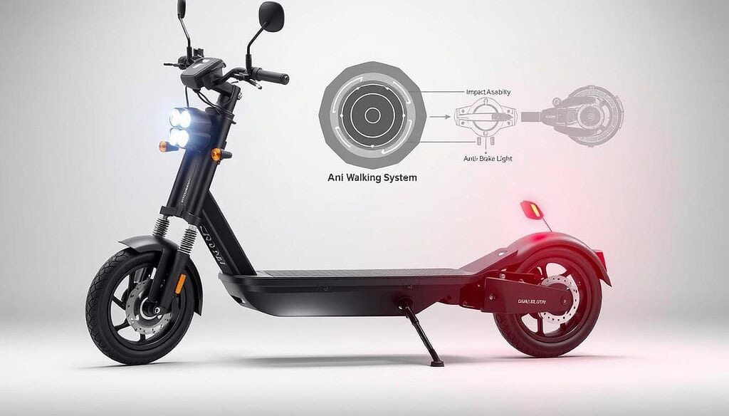 electric scooter safety features