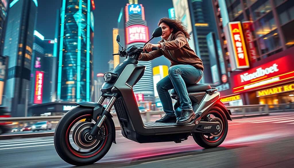 electric scooter speed and range