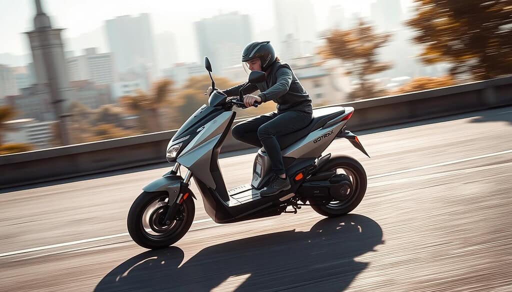 electric scooter speed test
