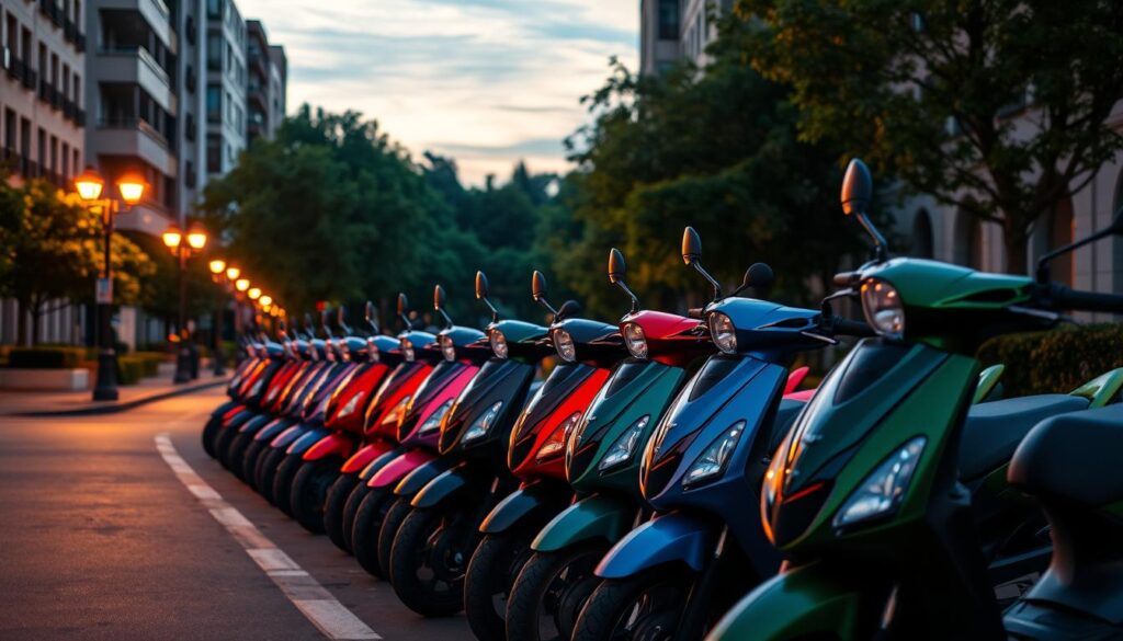 electric scooters eco-friendly range