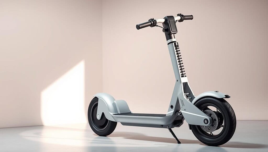 foldable electric scooter design