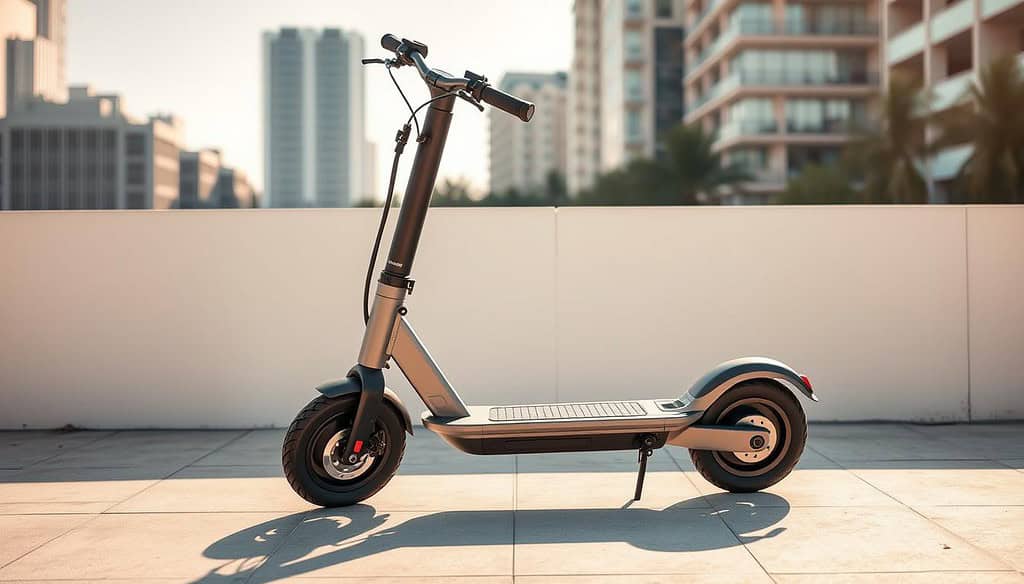 foldable electric scooter design