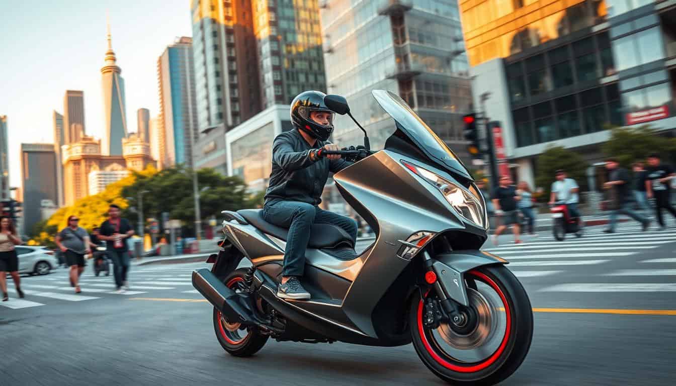Fuzion Z350 Scooter: Speed Meets Style in the City