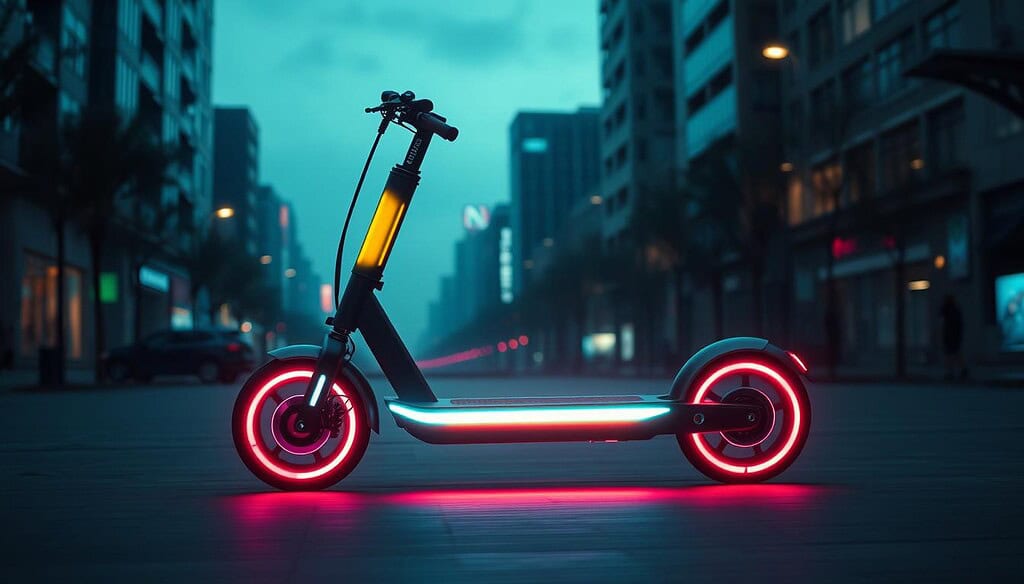 glow plus led scooter
