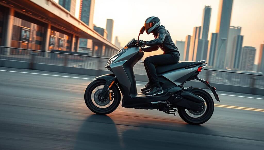 high-speed electric scooter performance