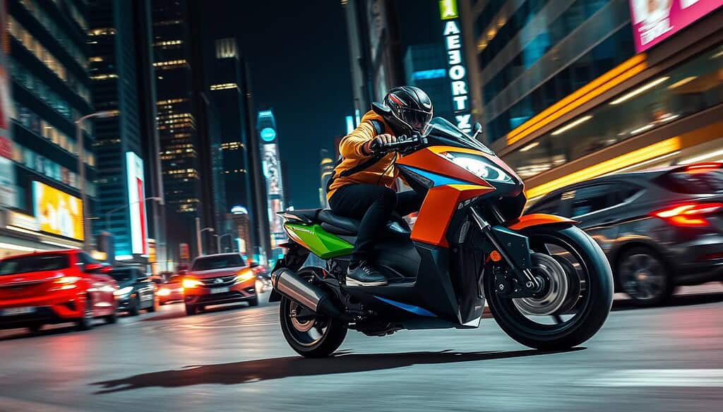 high speed electric scooter performance
