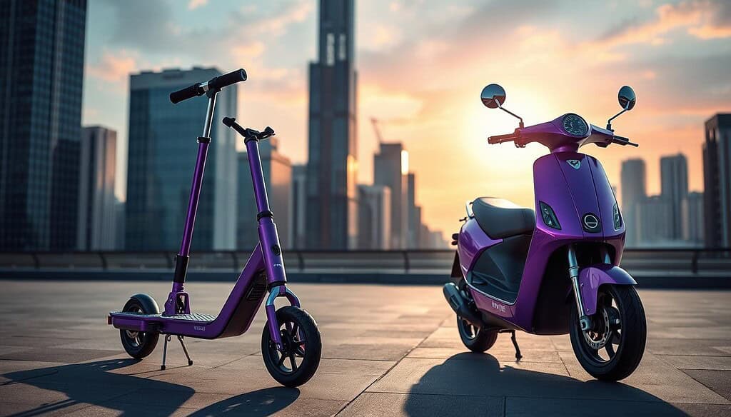 kick scooter vs electric