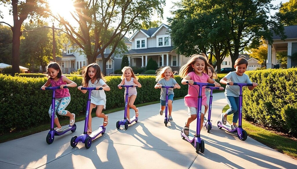 kids kick scooter
