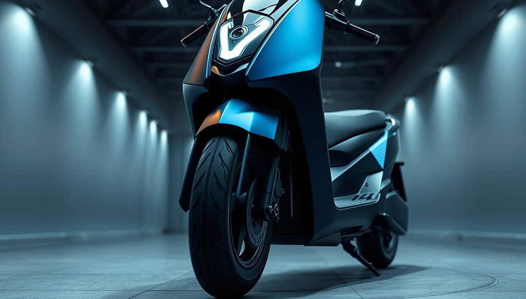 premium electric scooter design