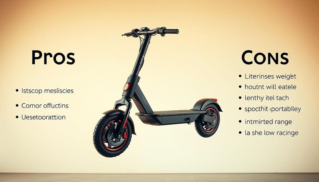pros and cons kick scooter