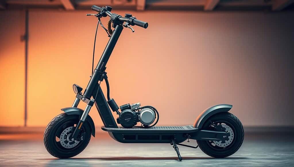 sturdy electric scooter frame