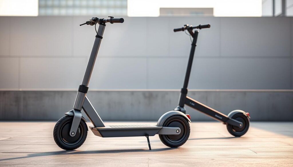 foldable electric scooter design