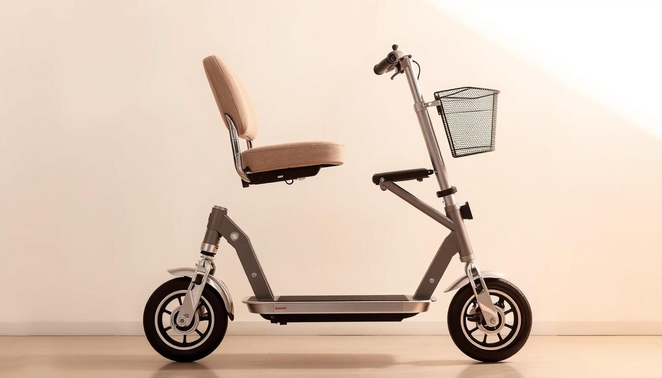Lightweight Foldable Mobility Scooter: Portable and Convenient