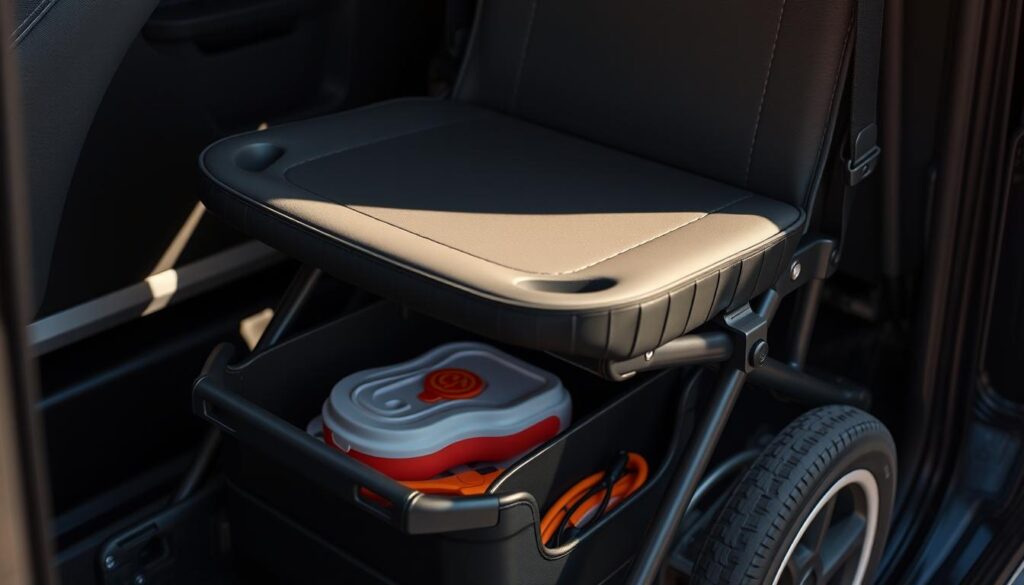 portable seating and storage design