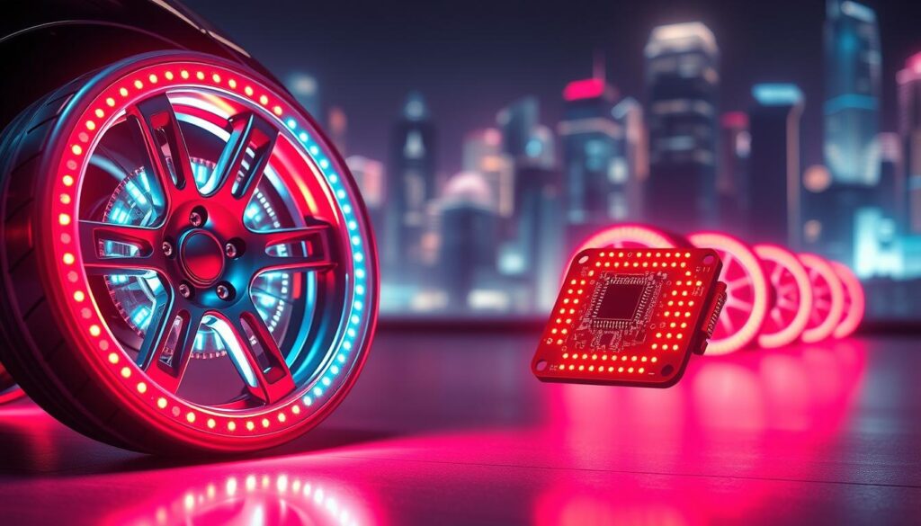 LED wheels technology