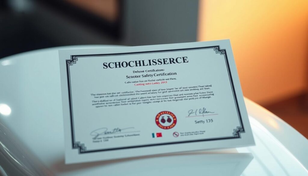 deluxe scooter safety certification deluxe scooter safety certification