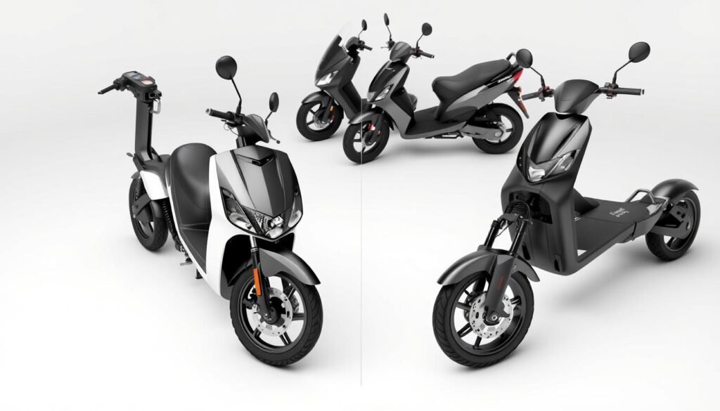 electric scooter comparison chart