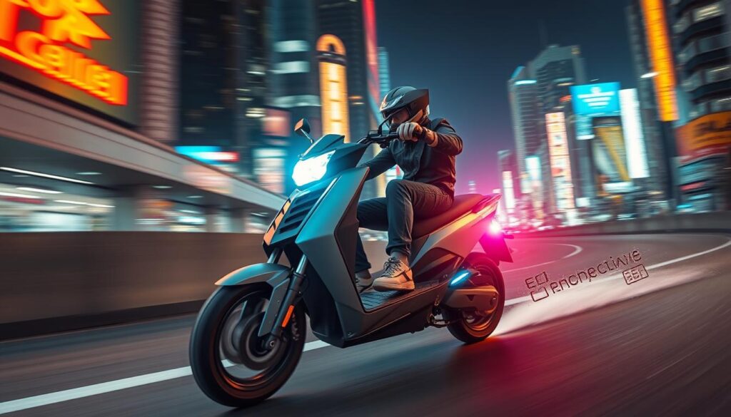 high-speed electric scooter performance