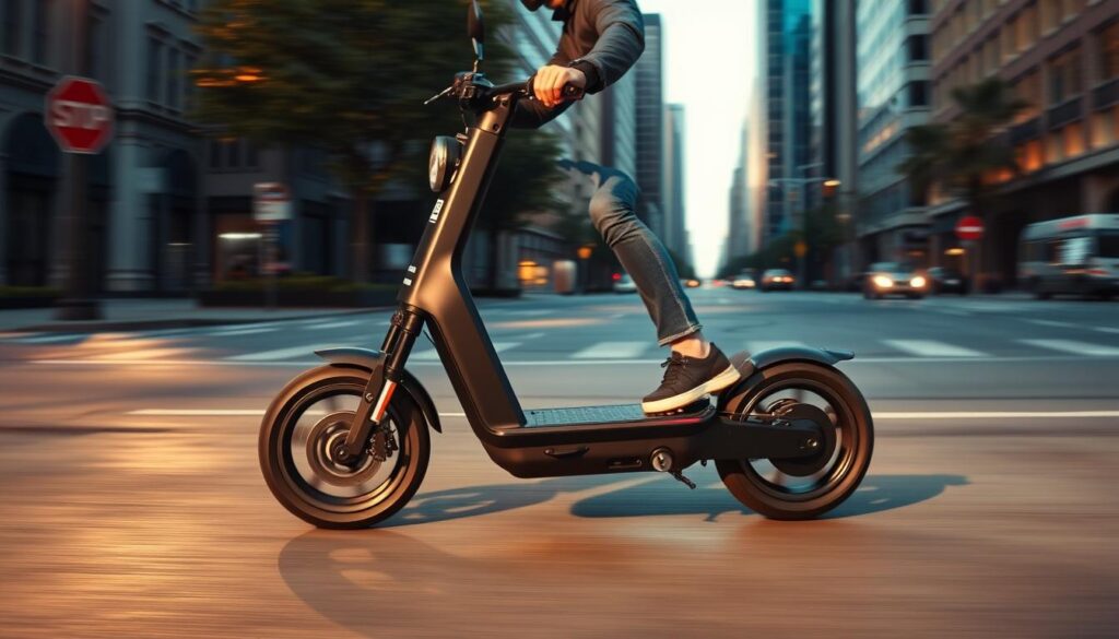 performance and acceleration electric scooter