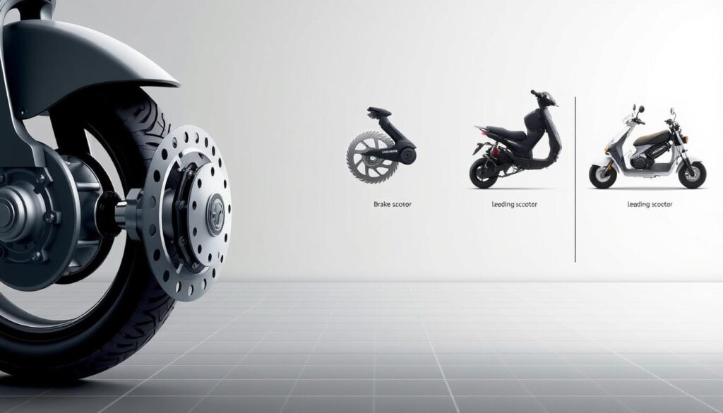 scooter comparative analysis brake system