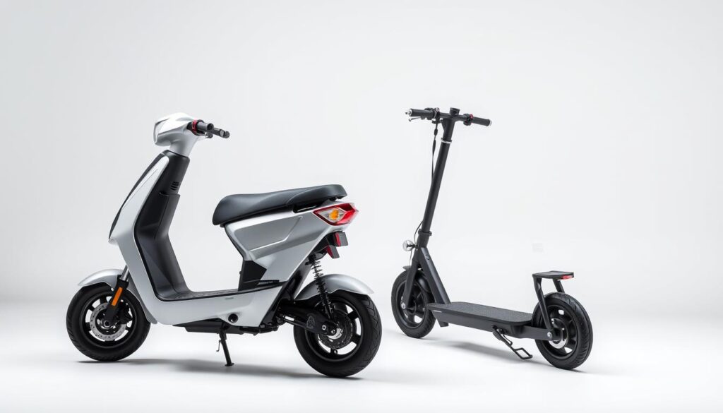 seated vs standing scooter comparison