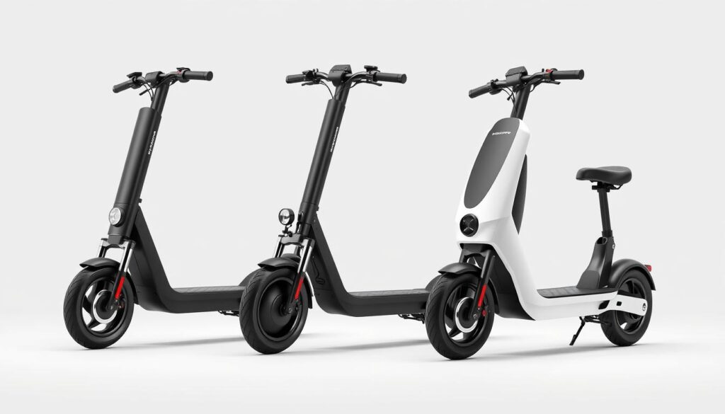 three riding modes electric scooter