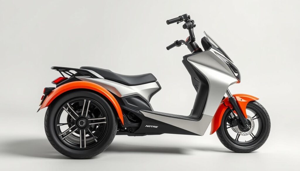 3-wheel scooter handling features