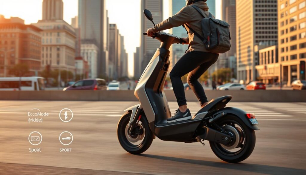 electric scooter riding modes and safety