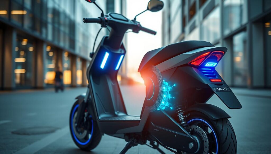 electric scooter regenerative control