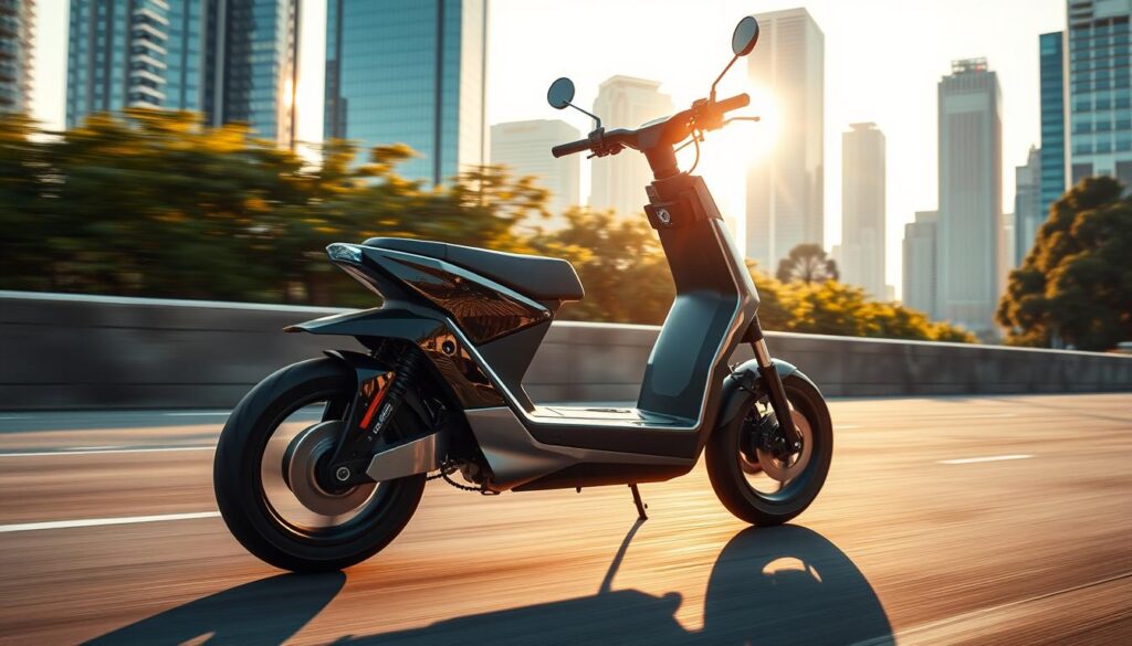 range electric scooter
