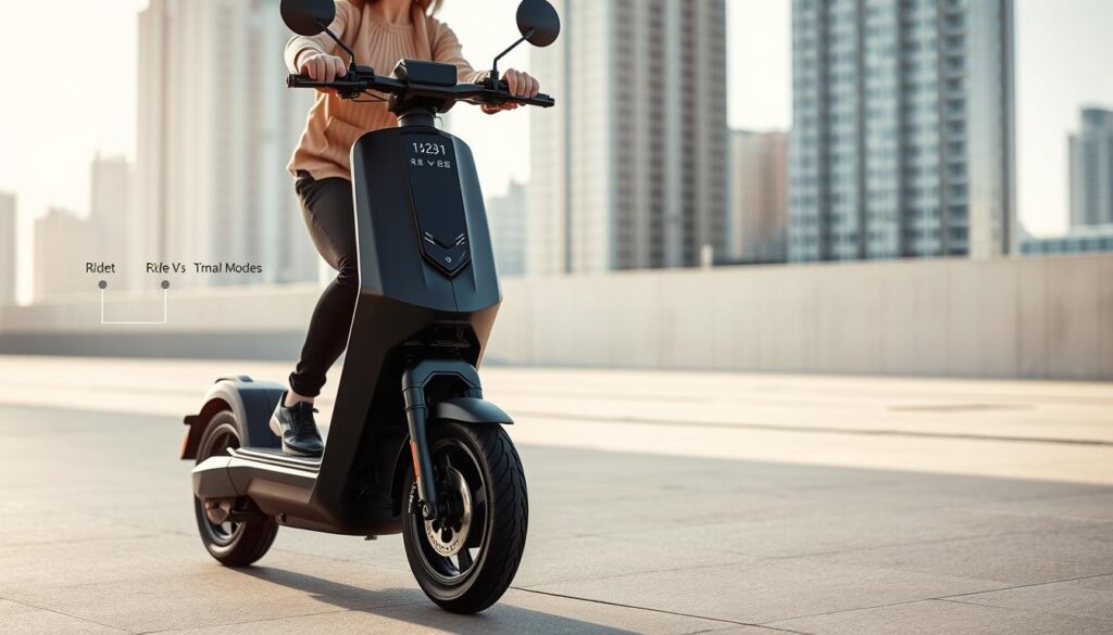 ride modes electric scooter