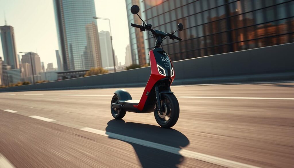 electric scooter range mph