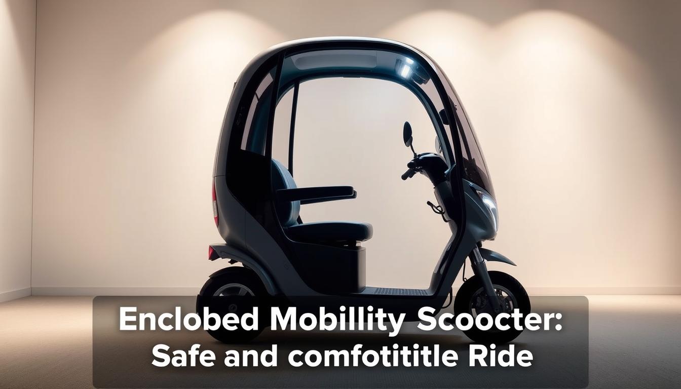 Enclosed Mobility Scooter: Safe and Comfortable Ride