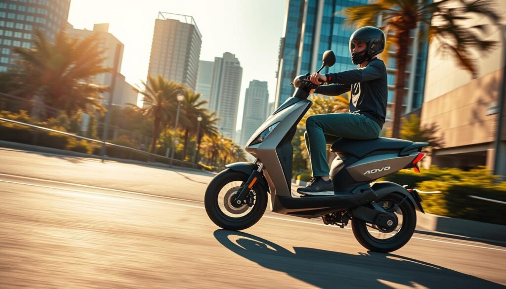 performance aovo pro electric scooter