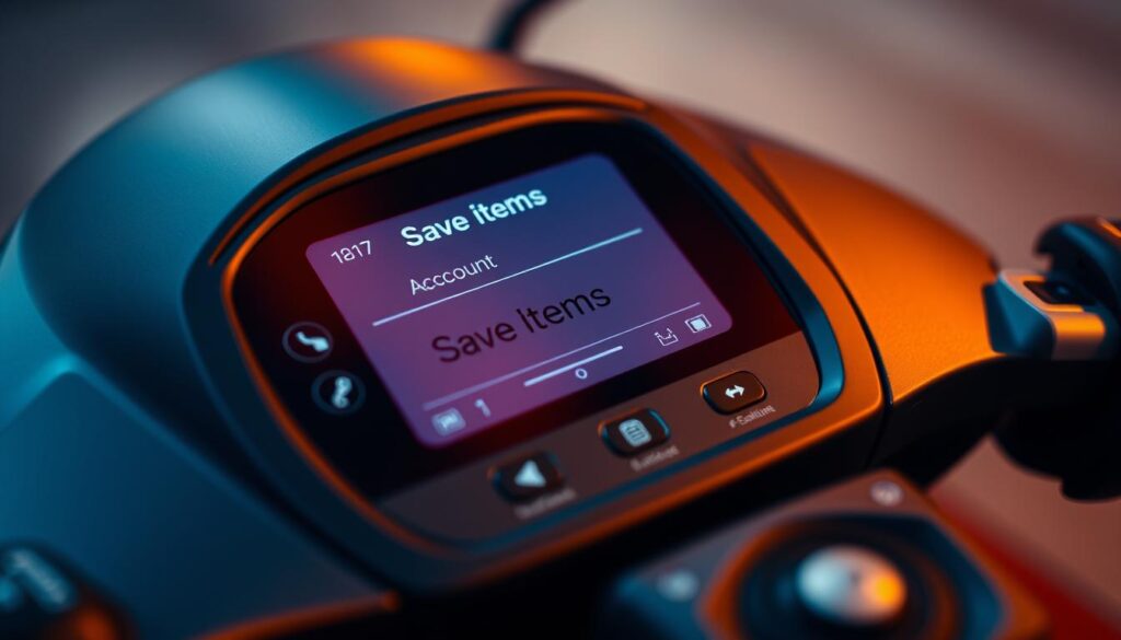 save items account save items account