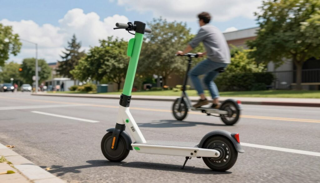 electric scooter road comfort