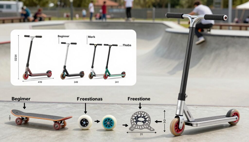 parts and sizing guide