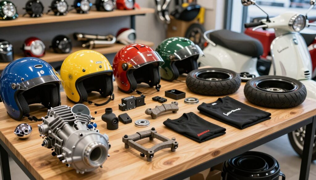 vespa parts and accessories